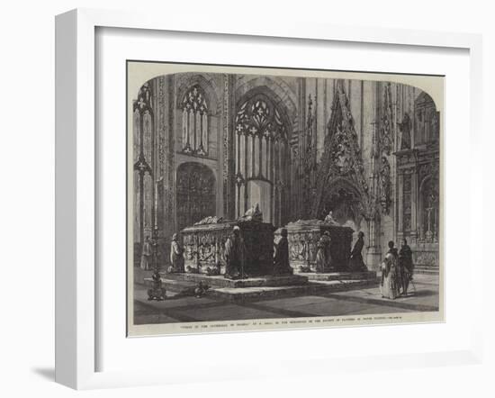 Tombs in the Cathedral of Toledo-Samuel Read-Framed Giclee Print