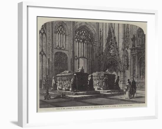 Tombs in the Cathedral of Toledo-Samuel Read-Framed Giclee Print