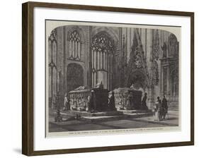 Tombs in the Cathedral of Toledo-Samuel Read-Framed Giclee Print