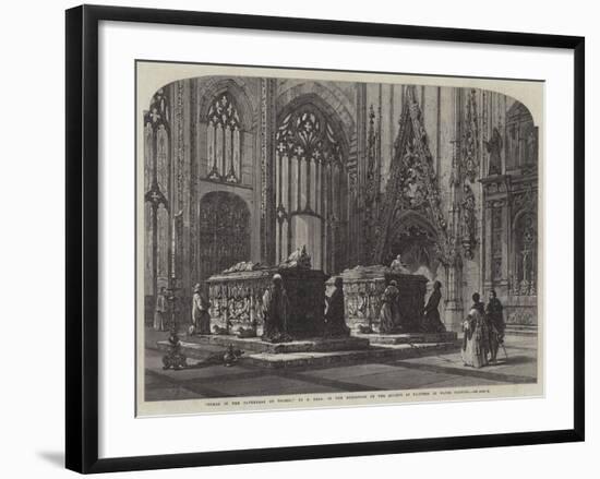 Tombs in the Cathedral of Toledo-Samuel Read-Framed Giclee Print
