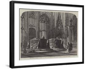 Tombs in the Cathedral of Toledo-Samuel Read-Framed Giclee Print