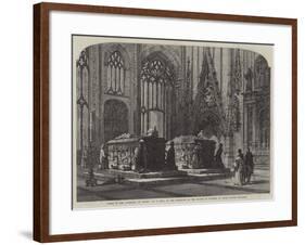 Tombs in the Cathedral of Toledo-Samuel Read-Framed Giclee Print