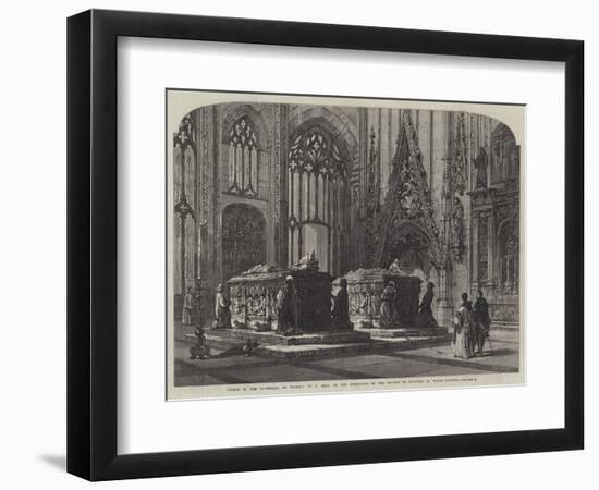 Tombs in the Cathedral of Toledo-Samuel Read-Framed Giclee Print