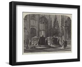 Tombs in the Cathedral of Toledo-Samuel Read-Framed Giclee Print