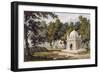 Tombs Near Etaya, from 'A Picturesque Tour Along the Rivers Ganges and Jumna in India'-Charles Ramus Forrest-Framed Giclee Print