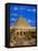 Tombs Near Pyramid of Khafre-Larry Lee-Framed Stretched Canvas