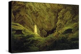 Tombs of Ancient Heroes-Caspar David Friedrich-Stretched Canvas