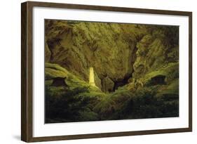 Tombs of Ancient Heroes-Caspar David Friedrich-Framed Giclee Print