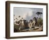 Tombs of Arabian Saints at Rosetta, Engraving-Luigi Mayer-Framed Giclee Print