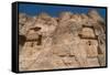 Tombs of Ataxerxes I and Darius the Great, Naqsh-e Rostam Necropolis, near Persepolis, Iran, Middle-James Strachan-Framed Stretched Canvas