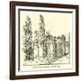 Tombs of De Loutherbourg and W Sharp-null-Framed Giclee Print