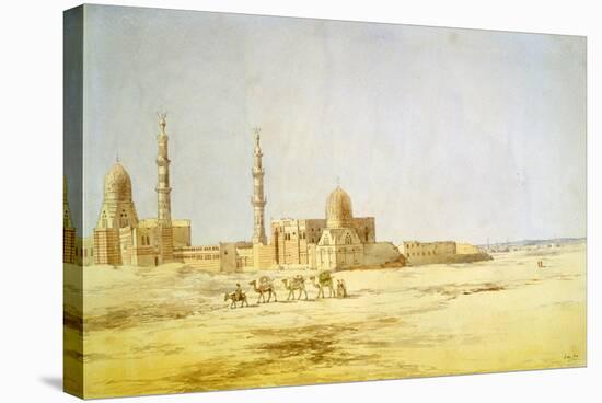 Tombs of the Caliphs, Cairo, C1842-Richard Dudd-Stretched Canvas
