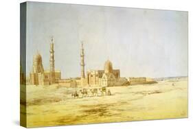 Tombs of the Caliphs, Cairo, C1842-Richard Dudd-Stretched Canvas