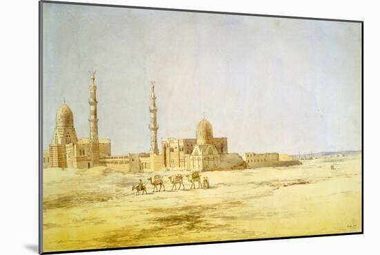 Tombs of the Caliphs, Cairo, C1842-Richard Dudd-Mounted Giclee Print