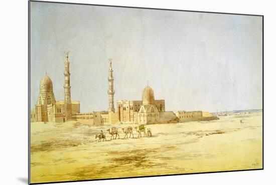 Tombs of the Caliphs, Cairo, C1842-Richard Dudd-Mounted Giclee Print