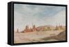 Tombs of the Caliphs-Walter Spencer-Stanhope Tyrwhitt-Framed Stretched Canvas