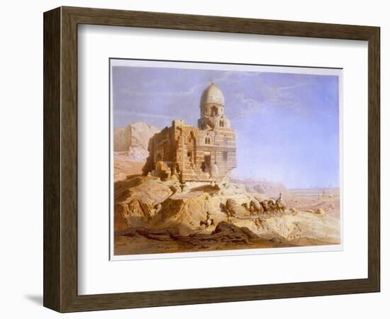 Tombs of the Khalifs, Cairo, 1871-Carl Friedrich Heinrich Werner-Framed Giclee Print