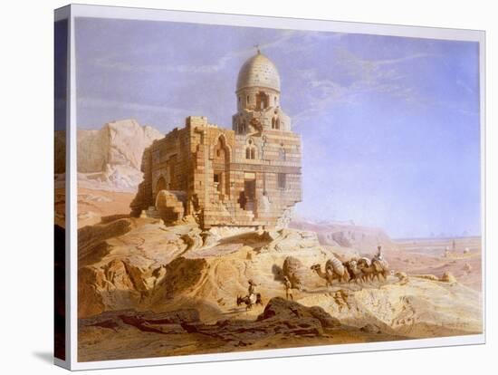 Tombs of the Khalifs, Cairo, 1871-Carl Friedrich Heinrich Werner-Stretched Canvas