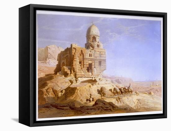 Tombs of the Khalifs, Cairo, 1871-Carl Friedrich Heinrich Werner-Framed Stretched Canvas