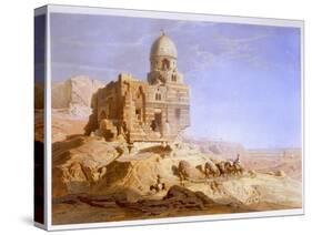 Tombs of the Khalifs, Cairo, 1871-Carl Friedrich Heinrich Werner-Stretched Canvas