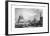 Tombs of the Kings of Golconda, Andhra Pradesh, India, 1844-Thomas Higham-Framed Giclee Print