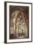 Tombs of the Knights Templar, c.1820-39-Alessandro Sanquirico-Framed Giclee Print