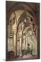 Tombs of the Knights Templar, c.1820-39-Alessandro Sanquirico-Mounted Giclee Print
