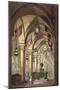 Tombs of the Knights Templar, c.1820-39-Alessandro Sanquirico-Mounted Giclee Print