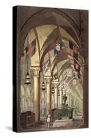 Tombs of the Knights Templar, c.1820-39-Alessandro Sanquirico-Stretched Canvas