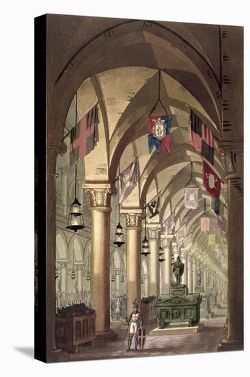 Tombs of the Knights Templar, c.1820-39-Alessandro Sanquirico-Stretched Canvas