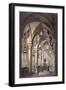 Tombs of the Knights Templar', c1820-1839-Alessandro Sanquirico-Framed Giclee Print