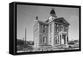 Tombstone, Arizona Court House Photograph - Tombstone, AZ-Lantern Press-Framed Stretched Canvas