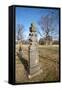 Tombstone at the Hermitage Church, Built in 1824, the Hermitage, President Andrew Jackson Mansion A-Joseph Sohm-Framed Stretched Canvas