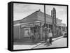 Tombstone Drug Store-Peter Stackpole-Framed Stretched Canvas