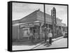 Tombstone Drug Store-Peter Stackpole-Framed Stretched Canvas