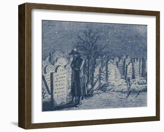 Tombstone of Moses Mendelssohn-Daniel Nikolaus Chodowiecki-Framed Giclee Print