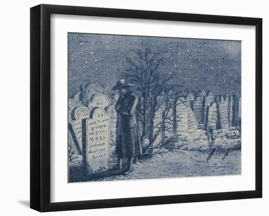 Tombstone of Moses Mendelssohn-Daniel Nikolaus Chodowiecki-Framed Giclee Print