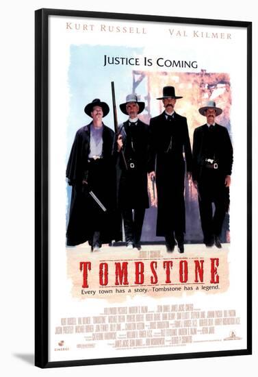 Tombstone-null-Framed Poster