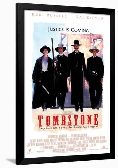 Tombstone-null-Framed Poster