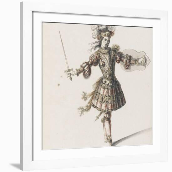 Tome III (1696 DR à 1761DR) : Costumes de fêtes et de mascarades. Théâtre d-Jean I Berain-Framed Giclee Print