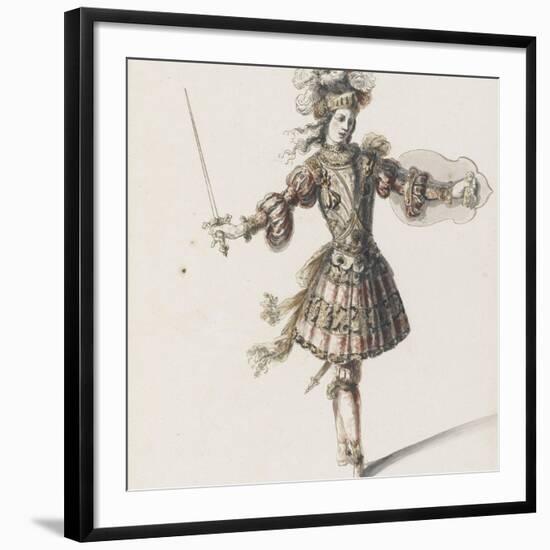 Tome III (1696 DR à 1761DR) : Costumes de fêtes et de mascarades. Théâtre d-Jean I Berain-Framed Giclee Print