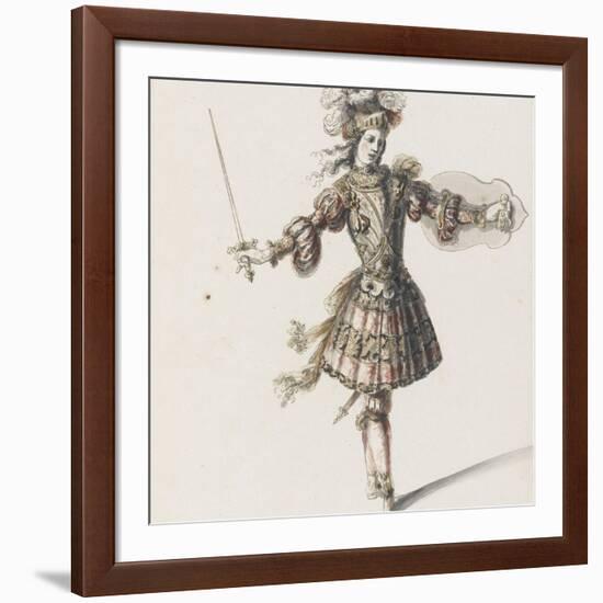 Tome III (1696 DR à 1761DR) : Costumes de fêtes et de mascarades. Théâtre d-Jean I Berain-Framed Giclee Print