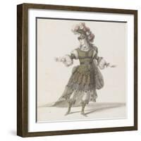 Tome III (1696 DR à 1761DR) : Costumes de fêtes et de mascarades. Théâtre d-Jean I Berain-Framed Giclee Print