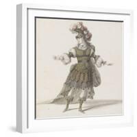 Tome III (1696 DR à 1761DR) : Costumes de fêtes et de mascarades. Théâtre d-Jean I Berain-Framed Giclee Print