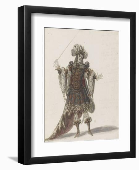 Tome III (1696 DR à 1761DR) : Costumes de fêtes et de mascarades. Théâtre d-Jean I Berain-Framed Giclee Print