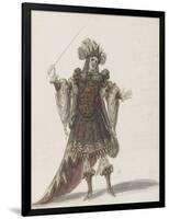 Tome III (1696 DR à 1761DR) : Costumes de fêtes et de mascarades. Théâtre d-Jean I Berain-Framed Premium Giclee Print