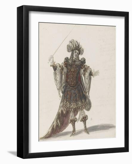 Tome III (1696 DR à 1761DR) : Costumes de fêtes et de mascarades. Théâtre d-Jean I Berain-Framed Giclee Print