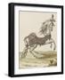 Tome III (1696 DR à 1761DR) : Costumes de fêtes et de mascarades. Théâtre de Louis XIV : cheval-Jean I Berain-Framed Giclee Print