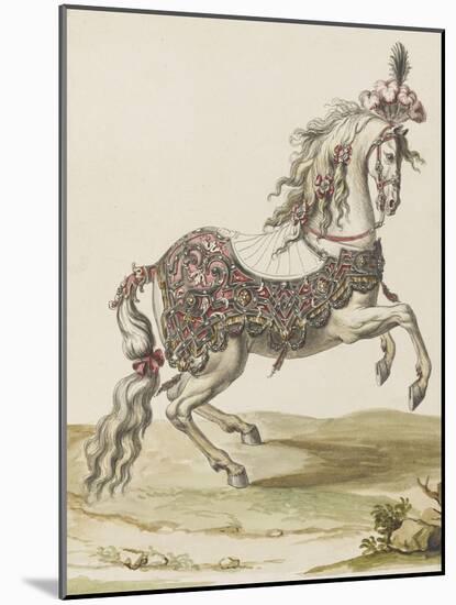 Tome III (1696 DR à 1761DR) : Costumes de fêtes et de mascarades. Théâtre de Louis XIV : cheval-Jean I Berain-Mounted Giclee Print