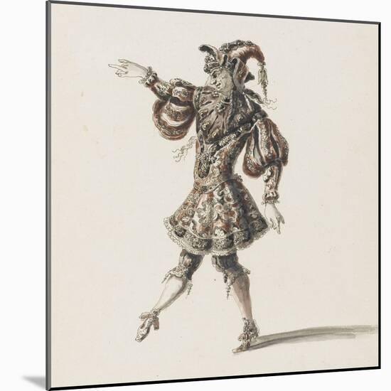 Tome III (1696 DR à 1761DR) : Costumes de fêtes et de mascarades. Théâtre de Louis XIV ; Héros-Jean I Berain-Mounted Giclee Print